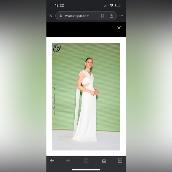 Staud - The Titanium Dress - NWT, White Maxi Dress - Picture 5 of 9